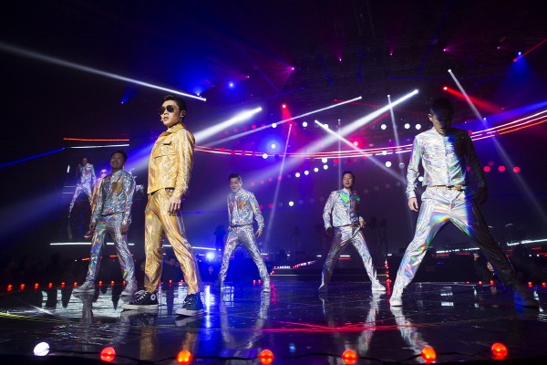 2018 김범수 콘서트 ‘명품BACK: 싹Three’ 공연사진. 사진=KSPO, 영엔터테인먼트, 딜라잇컴퍼니주식회사 제공