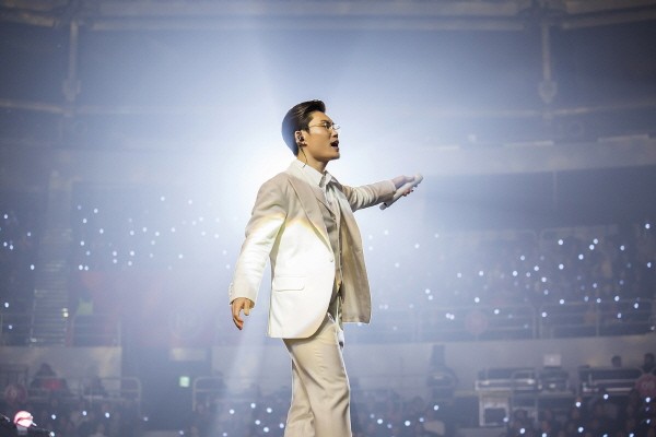 2018 김범수 콘서트 ‘명품BACK: 싹Three’ 공연사진. 사진=KSPO, 영엔터테인먼트, 딜라잇컴퍼니주식회사 제공