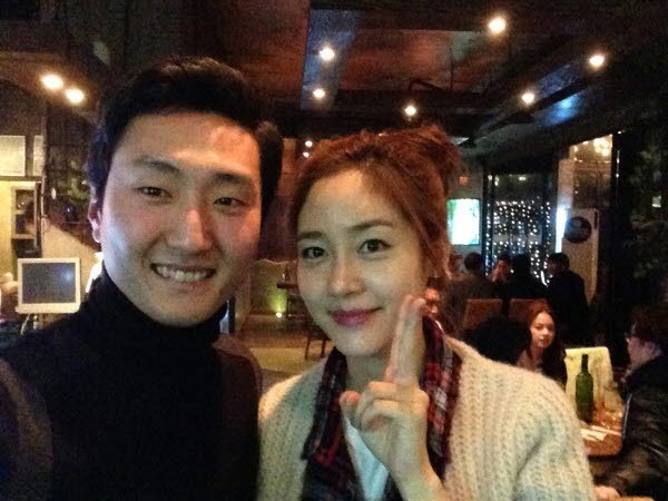 영화 ‘미안해 사랑해 고마워’ 현장사진(조연출 역 정우영, 서정 역 성유리). 사진=정우영 제공