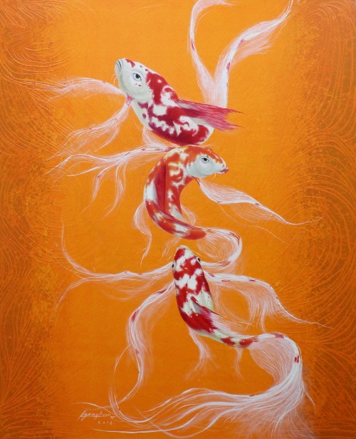 ‘Dynamically Streamlined in Fortune 201835, 130×163cm, mixed’. 사진=김양훈 제공