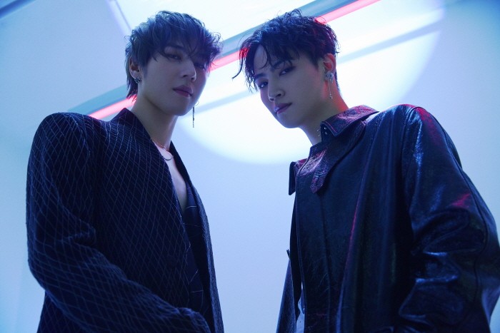 최근 서울 성수동 푸르너스가든에서는 GOT7 새 유닛 'Jus2' 첫 앨범 'FOCUS' 발매기념 인터뷰가 진행됐다. (사진=JYP엔터테인먼트 제공)