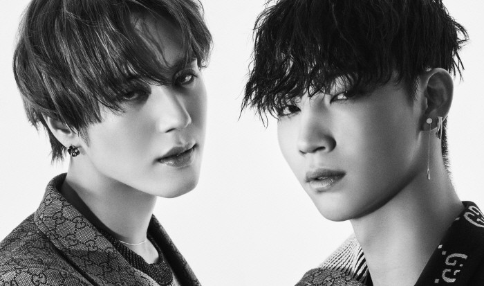 최근 서울 성수동 푸르너스가든에서는 GOT7 새 유닛 'Jus2' 첫 앨범 'FOCUS' 발매기념 인터뷰가 진행됐다. (사진=JYP엔터테인먼트 제공)