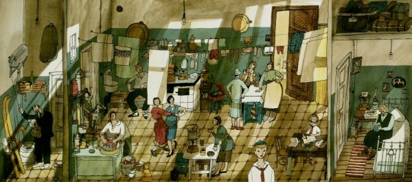 아냐 데스니츠카야(Anya Desnitskaya, 러시아) ‘아파트: 러시아 100년 이야기(The Apartment: A Century of Russian History)’(1). 사진=남이섬교육문화그룹 제공
