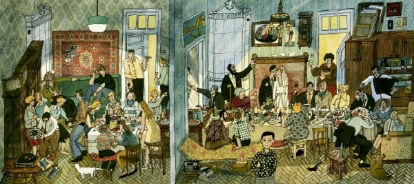 아냐 데스니츠카야(Anya Desnitskaya, 러시아) ‘아파트: 러시아 100년 이야기(The Apartment: A Century of Russian History)’(2). 사진=남이섬교육문화그룹 제공