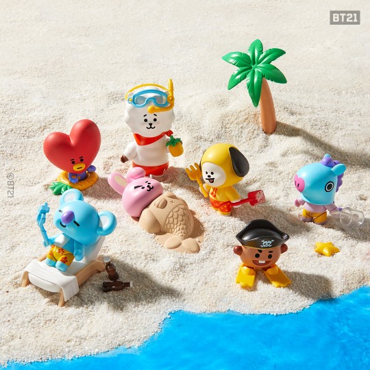 라인프렌즈, 글로벌 밀레니얼 세대 뉴트로 감성 저격하는 BT21 피규어 대공개