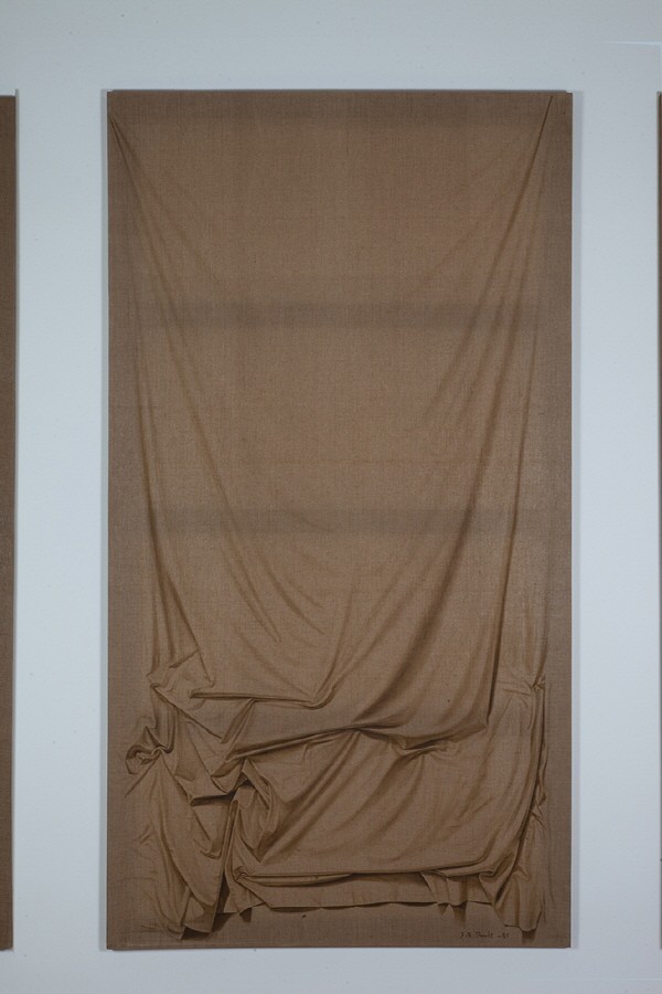 박장년 ‘마포 89-1, 240×130cm, 1989, 마포에 유채’. 사진=Gallery ANC 제공