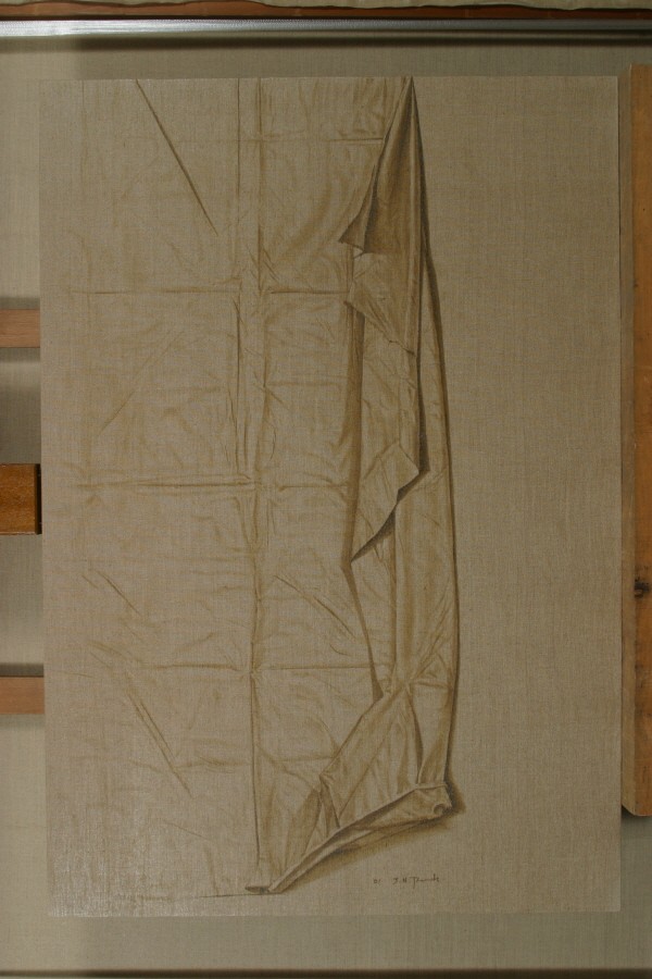 박장년 ‘마포 2001-1, 116.5×80.3cm, 2001, 마포에 유채’. 사진=Gallery ANC 제공