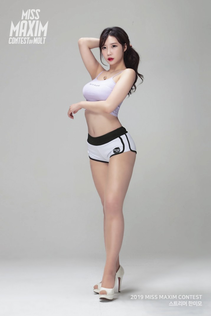 '2019 미스맥심 콘테스트' 참가자 한미모, "비키니 화보는 꼭 찍고 가겠다