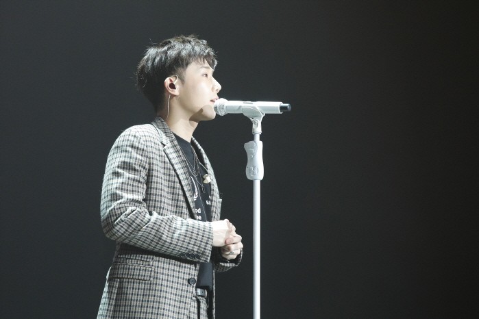 인피니트 김성규가 앙코르콘서트 'SHINE ENCORE'를 통해 군 전역 이후의 활발한 음악행보에 대한 의지를 다졌다. (사진=울림엔터테인먼트 제공)