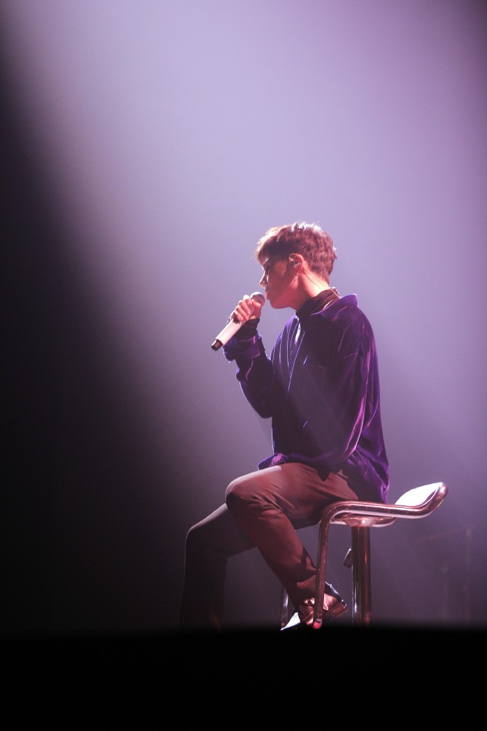 인피니트 김성규가 앙코르콘서트 'SHINE ENCORE'를 통해 군 전역 이후의 활발한 음악행보에 대한 의지를 다졌다. (사진=울림엔터테인먼트 제공)