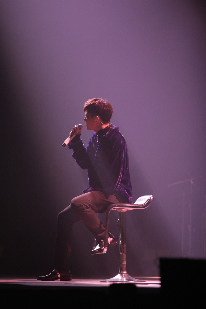 인피니트 김성규가 앙코르콘서트 'SHINE ENCORE'를 통해 군 전역 이후의 활발한 음악행보에 대한 의지를 다졌다. (사진=울림엔터테인먼트 제공)