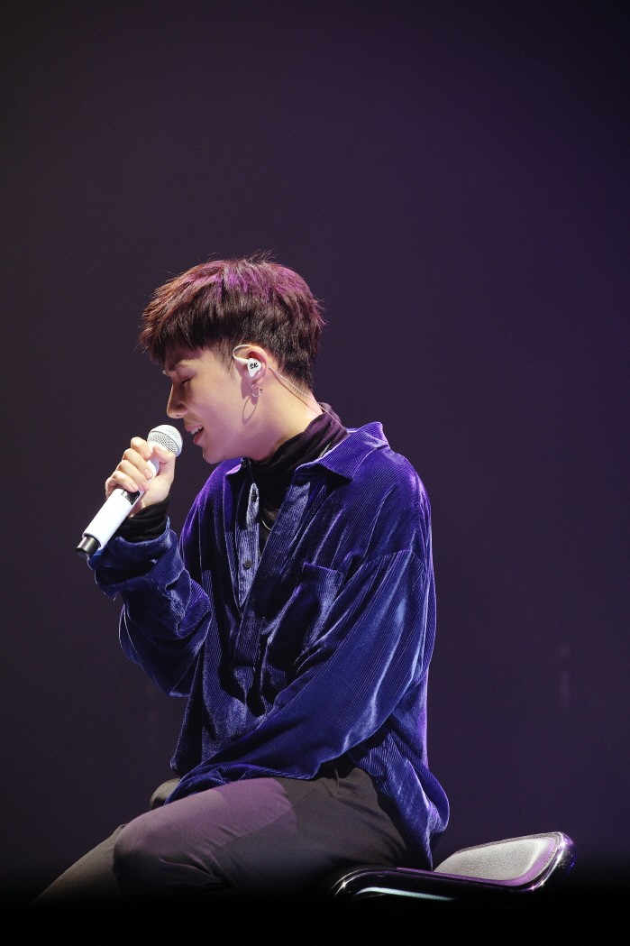 인피니트 김성규가 앙코르콘서트 'SHINE ENCORE'를 통해 군 전역 이후의 활발한 음악행보에 대한 의지를 다졌다. (사진=울림엔터테인먼트 제공)