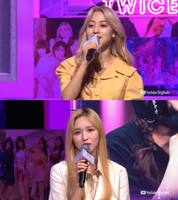 사진=트와이스 공식 유튜브 캡쳐