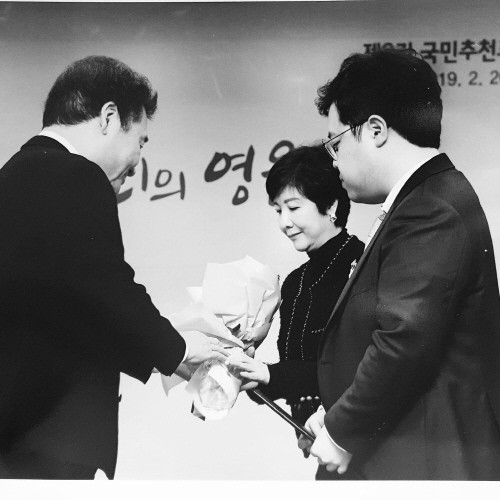 장두원(어머니와 함께). 사진 본인 제공