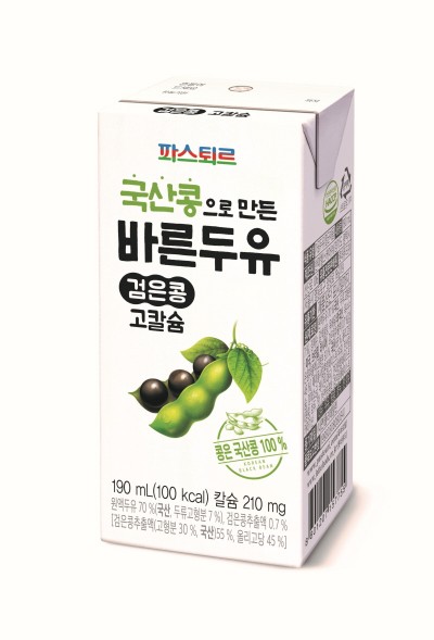 롯데푸드 파스퇴르, ‘바른두유 검은콩 고칼슘’ 출시
