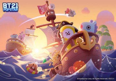 선데이토즈, 'BT21 팝스타' 아시아 일부 지역 출시
