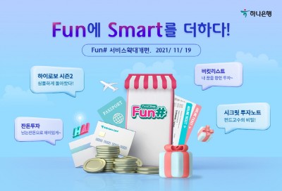 하나은행, 디지털 펀드 플랫폼 ‘펀샵’ 서비스 확대 개편