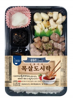 GS25, 심플리쿡‧육통령 컬래버 ‘돼지목살 도시락’ 출시