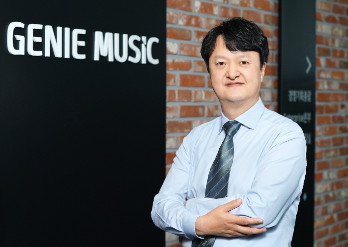 박현진 지니뮤직 신임 대표이사.(사진=지니뮤직 제공)