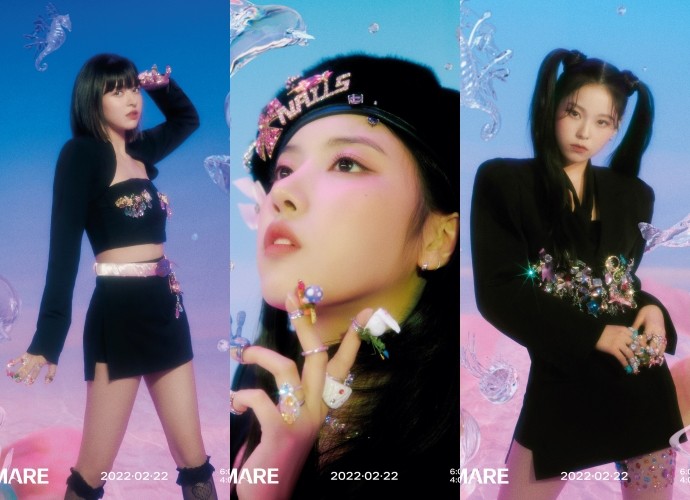 NMIXX(엔믹스) 릴리, 지우, 규진. (사진=JYP엔터테인먼트 제공)