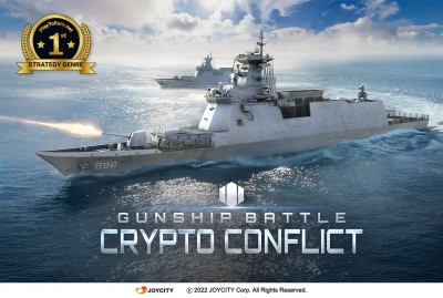 조이시티, ‘건쉽배틀: 크립토 컨플릭트’ P2E 전략 장르 1위