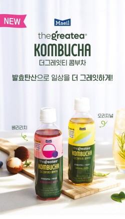 매일유업, ‘더그레잇티 콤부차’ 공식 출시