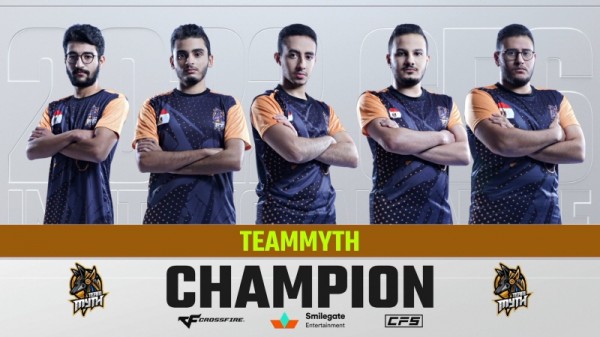 EU/MENA 권역 우승팀 ‘팀미스(TeamMyth)'.