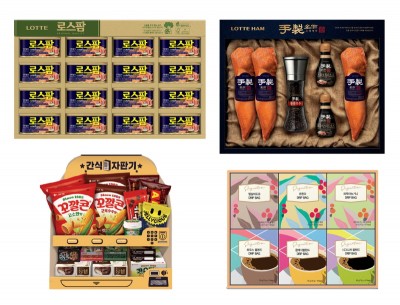 롯데제과, 추석 선물세트 70여종 판매​