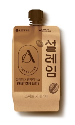 롯데제과, 설레임 엔제리너스 브랜드 콜라보