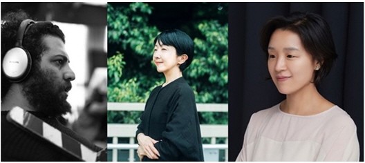 [제27회 부산국제영화제 선재상 심사위원] 왼쪽부터 사에드 루스타이, 하야카와 치에, 윤가은. 사진=부산국제영화제 제공