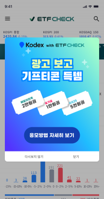 코스콤, ETF CHECK 업그레이드 이벤트 진행