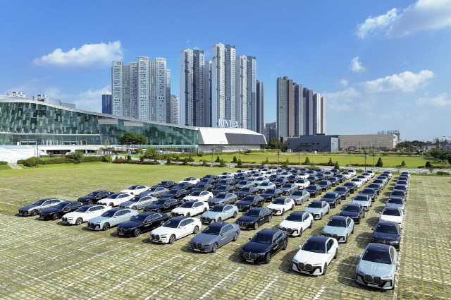 BMW 레이디스 챔피언십 2023, 뉴 7시리즈 의전 서비스 제공한다