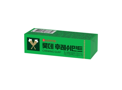 롯데웰푸드 '롯데 후레쉬민트' 단품 패키지 이미지. 사진=롯데웰푸드.