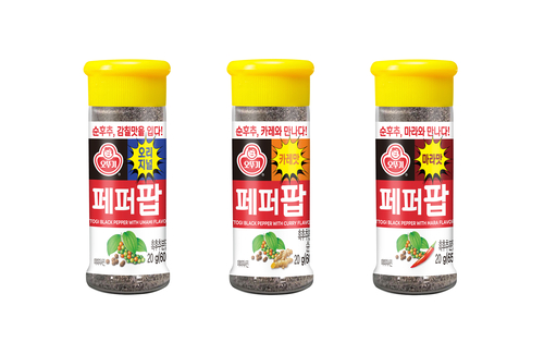 오뚜기 페퍼팝 3종. 사진=오뚜기.