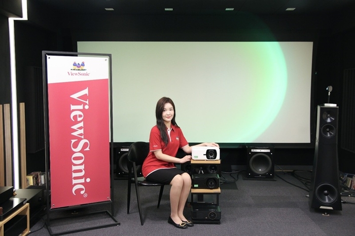 뷰소닉(ViewSonic) 서울 송파구에 위치한 예나오디오 시연회 현장 (제공: 뷰소닉)