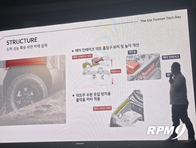 기아 '타스만', 강력한 오프로딩 성능 · 편의성으로 '승부'