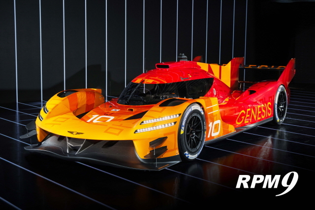 제네시스, WEC 경주차 'GMR-001 하이퍼카' 공개