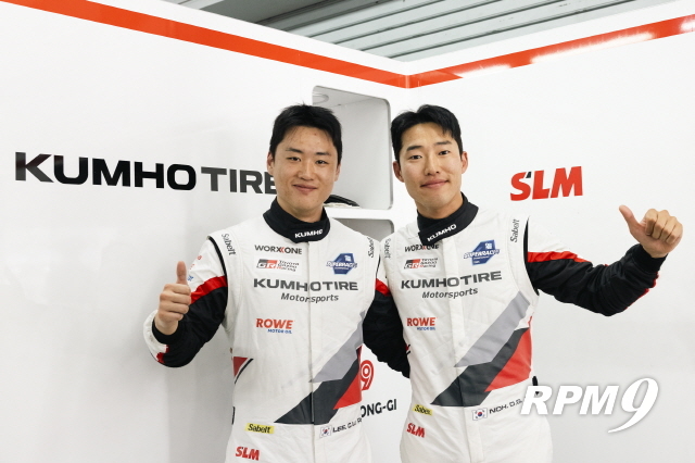 금호 SLM 이창욱·노동기, 슈퍼레이스 6000 클래스 예선 1·2위 기록