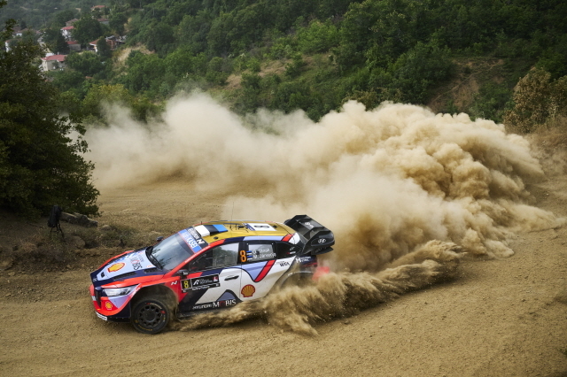 현대자동차 월드랠리팀, 2025 WRC 그리스 랠리 우승