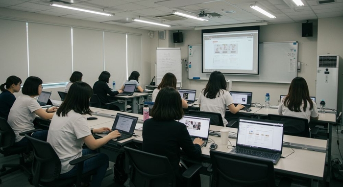 사진 - 생성 AI 제작 이미지(실제 강의와 무관)
