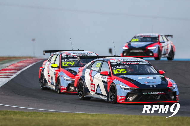 현대자동차 '더 뉴 아반떼 N TCR', '2025 TCR 월드투어' 5라운드 우승
