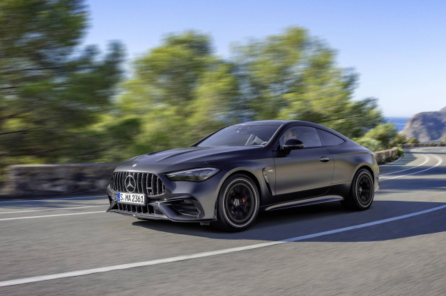 메르세데스-벤츠, 고성능 쿠페 '메르세데스-AMG CLE 53 4MATIC+ 쿠페' 출시