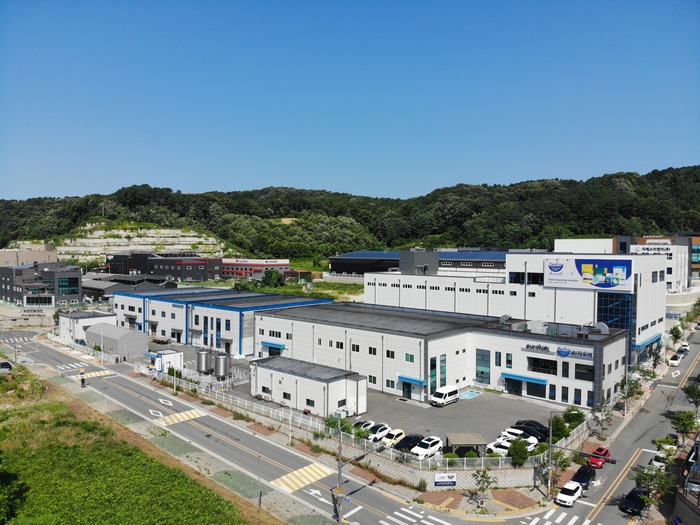 국내 최대 규모의 캡슐세제 생산 인프라를 갖춘 자우버 공장 전경(제공: 자우버)