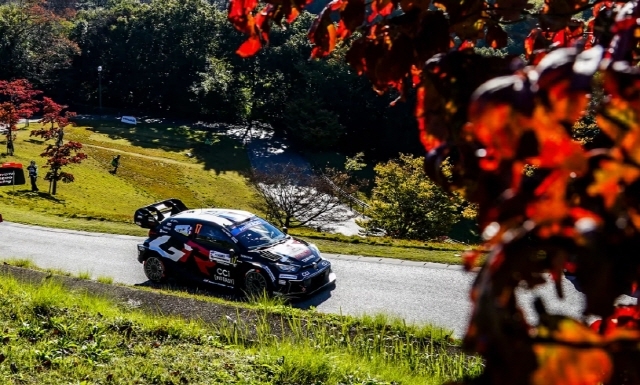 세바스티앙 오지에의 질주 모습@WRC