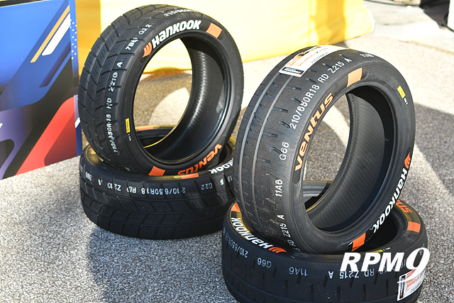 한국타이어 타막 랠리용 레이싱 타이어 '벤투스 Z215'와 '벤투스 Z210'