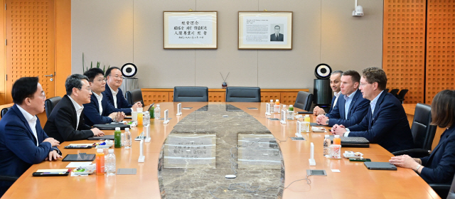 올라 칼레니우스 CEO, LG·삼성 그룹 경영진 만나 협력 논의