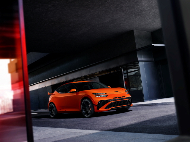 제네시스, 프랑스서 'GV60 마그마' 공개