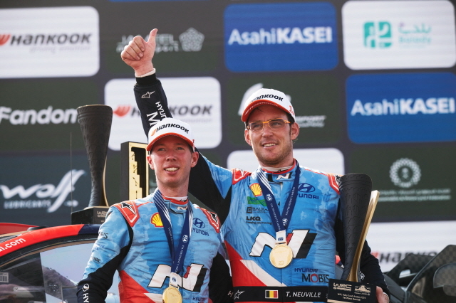 현대차 월드랠리팀, 2025 WRC 14라운드 사우디아라비아 랠리 우승