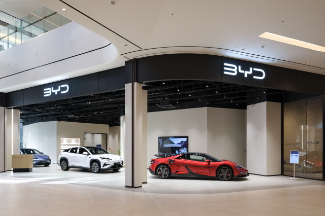 BYD코리아, '스타필드 빌리지 운정' 신규 전시장 오픈