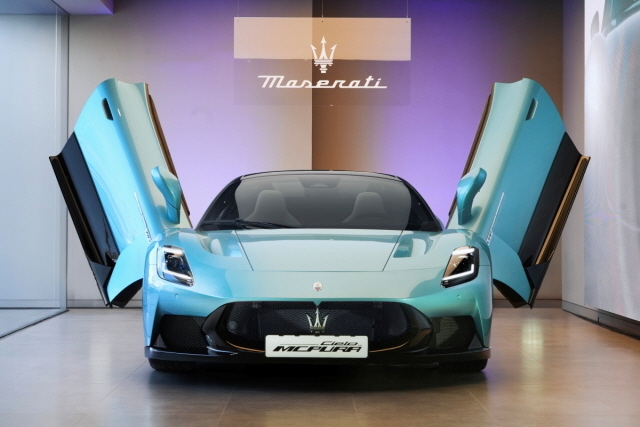 마세라티, 슈퍼 스포츠카 'MCPURA' 공개